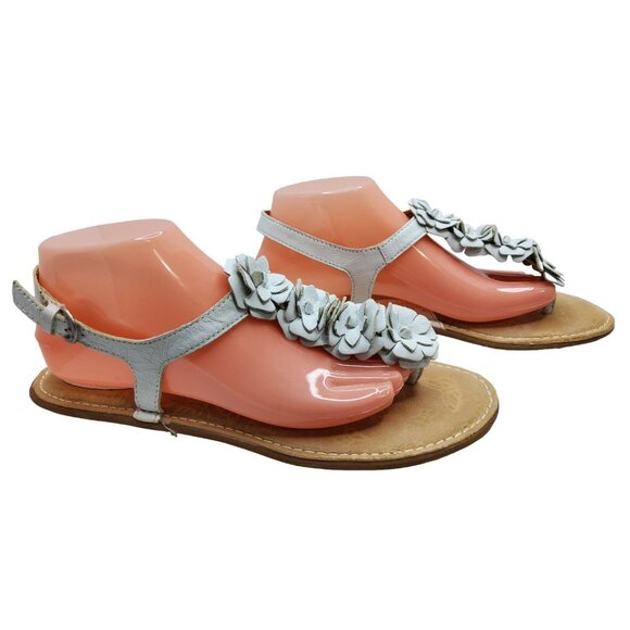 b.o.c. born concept womens leather slingback buckle adjustable sandals - Picture 2 of 8
